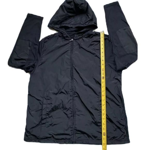MICHAEL KORS  MEN’S LIGHTWEIHT BLACK WINDBREAK HOOD JACKET SIZE XL FULL ZIP - Picture 4 of 11